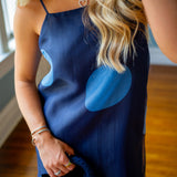 Sapphire Sky Dress, Navy