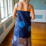 Sapphire Sky Dress, Navy