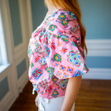 Somewhere Sunny Top, Pink/Multi