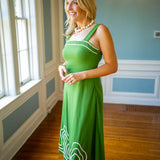 Set The Tone Dress, Matcha