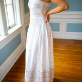 Cerys Dress, Optic White