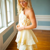Spotlight Moment Mini Dress, Light Yellow