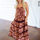 Changing Seasons Dress, Brown