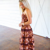 Changing Seasons Dress, Brown