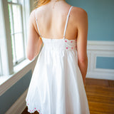 Love Notes Dress, Off White/Pink