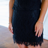 Classic Charm Dress, Black