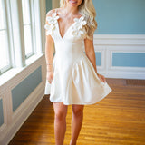 Make A Scene Dress, Cream