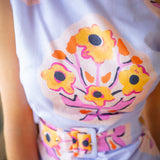 All My Hopes Dress, Lavender Floral