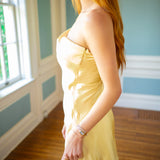 Pure Charm Mini Dress, Yellow