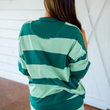 Just Breezing By Top, Green/Mint