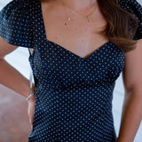 Head Turner Dress, Black