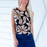 Magnolia Muse Top, Black