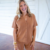 Spanx Airessentials® Button Down, Maplewood