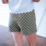 Olive You Skort, Olive/Butter