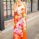 Betsy Dress, Sunset Blooms