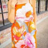 Betsy Dress, Sunset Blooms