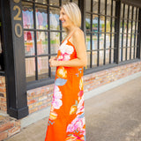 Betsy Dress, Sunset Blooms