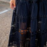 Sun Chaser Midi Dress, Black