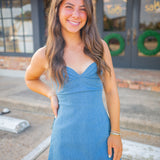 Ocean Drive Dress, Denim