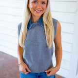Kelson Sweater, Charcoal