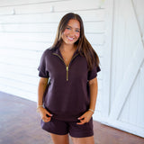 Atrium High Rise Short 4.5", Coffee Bean