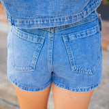 Downtown Days Skort, Denim