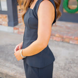 Downtown Darling Set, Black