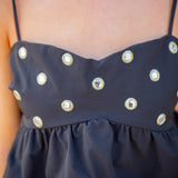 Born To Shine Top, Black