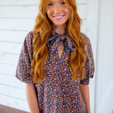 Bluebird Bloom Top, Brown