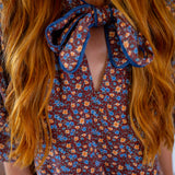 Bluebird Bloom Top, Brown