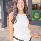 Pretty Little Secret Top, Ivory