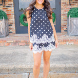 Dot Your Dreams Shorts, Black
