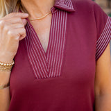 Made for More Dress, Maroon