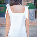 Oh, So Charming Top, Off White