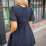 Simply Enchanting Mini Dress, Black