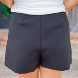 Backstage Pass Skort, Black