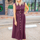 Always In Style Dress, Maroon