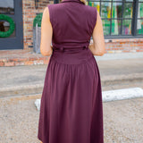 Always In Style Dress, Maroon