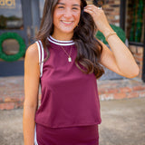 Ready To Go Top, Maroon