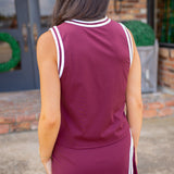 Ready To Go Top, Maroon