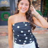 By Popular Demand Top, Black/White