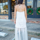 Rise to the Occasion Maxi Dress, Ecru