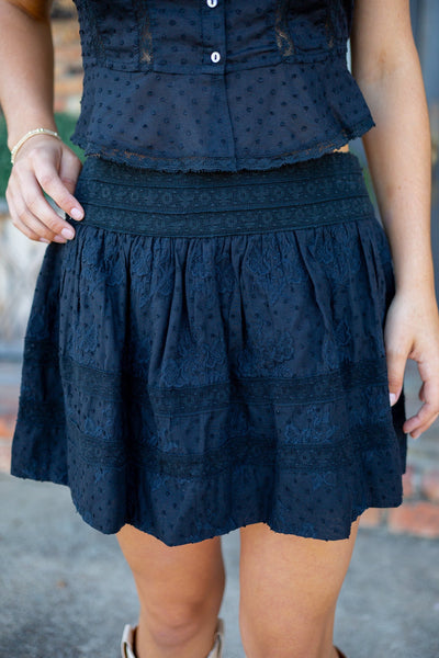 Anwen Skirt, Black