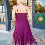 Vita Dress, Deep Fig