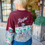 Texas A&M Stadium Tailgate Party Button Up Cardigan