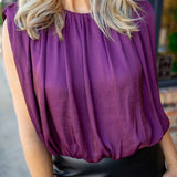Milana Top, Shaved Chocolate