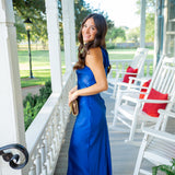 Lara Dress, Deep Blue