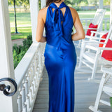 Lara Dress, Deep Blue