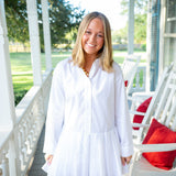 Class Act Mini Dress, Off White
