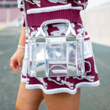 Jelly Stadium Bag, Silver